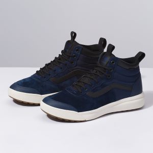 Vans Erkek Spor Ayakkabı UltraRange Hi MTE Mavi/Siyah | 41364-220